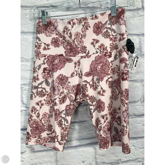 Athletic Shorts By Free People In Floral Print, Size: Xs