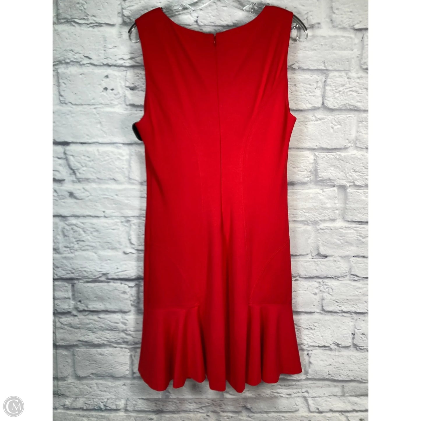 Dress Designer By Diane Von Furstenberg In Red, Size: M
