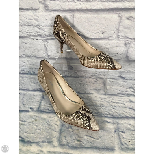 Shoes Designer By Coach In Snakeskin Print, Size: 7.5