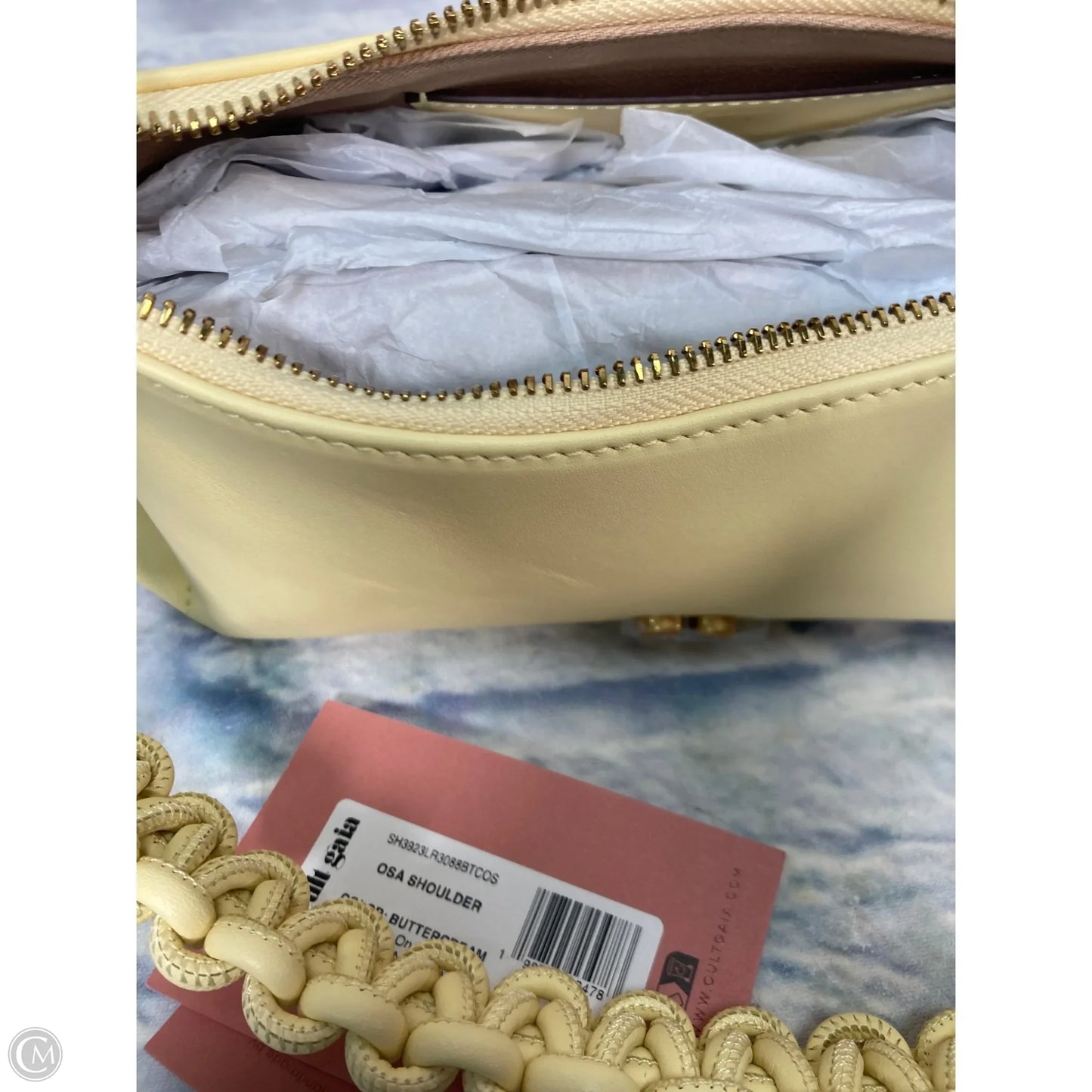 Handbag Leather By Clothes Mentor, Size: Small