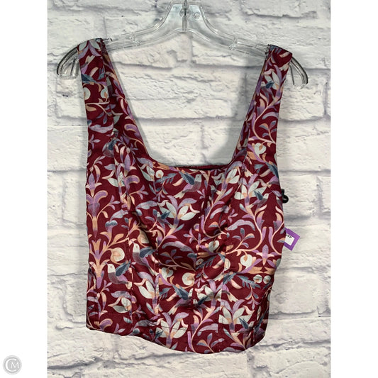 Top Sleeveless By Free People In Purple, Size: M