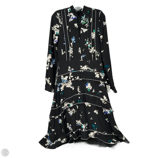 Dress Luxury Designer By Proenza-schouler In Black & Blue, Size: M