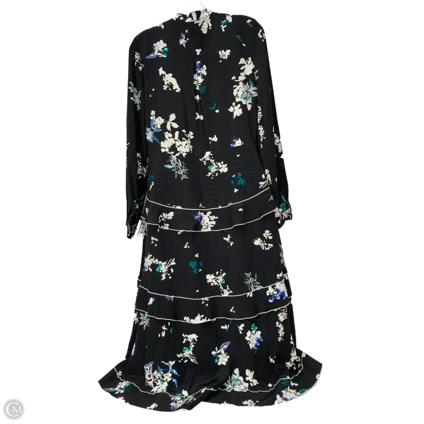 Dress Luxury Designer By Proenza-schouler In Black & Blue, Size: M