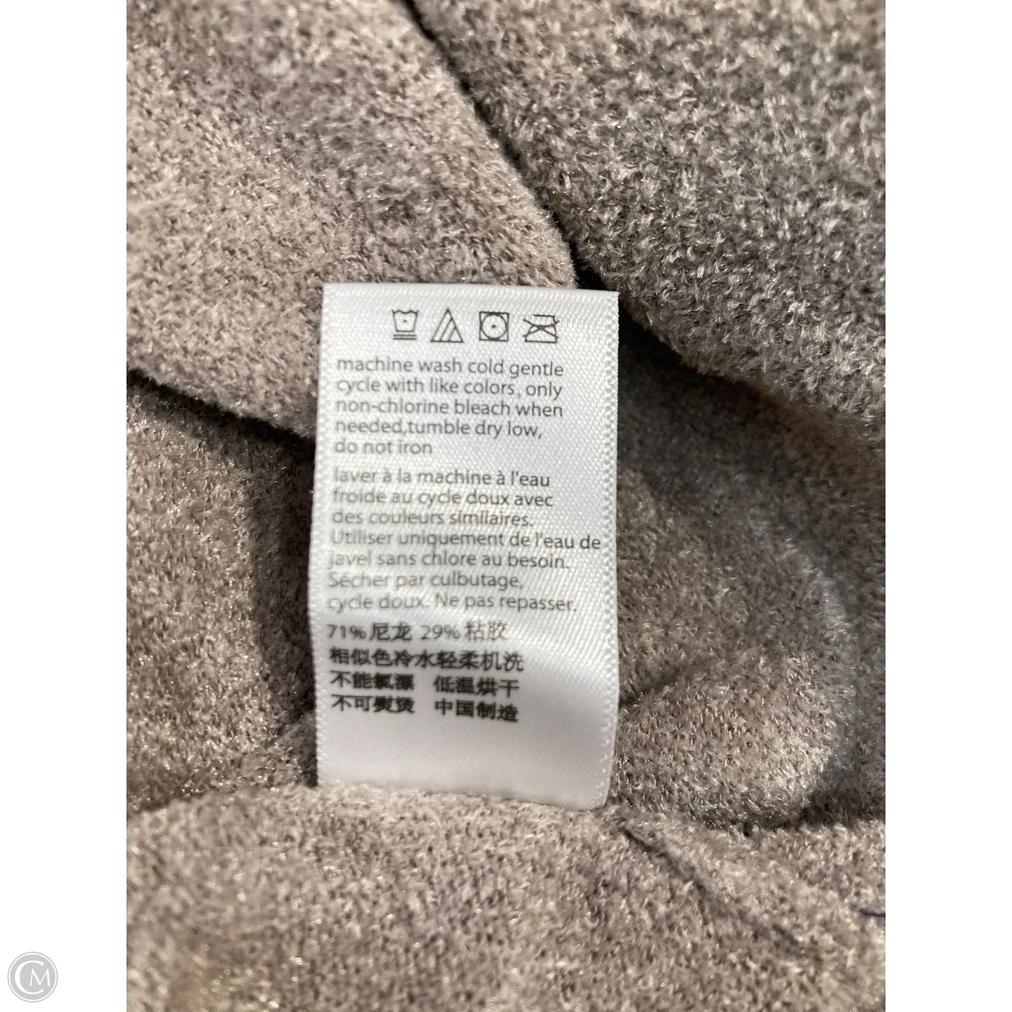 Sweater By Barefoot Dreams In Taupe, Size: 3x