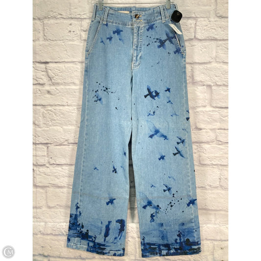 Jeans Wide Leg By Pilcro In Blue Denim, Size: 4