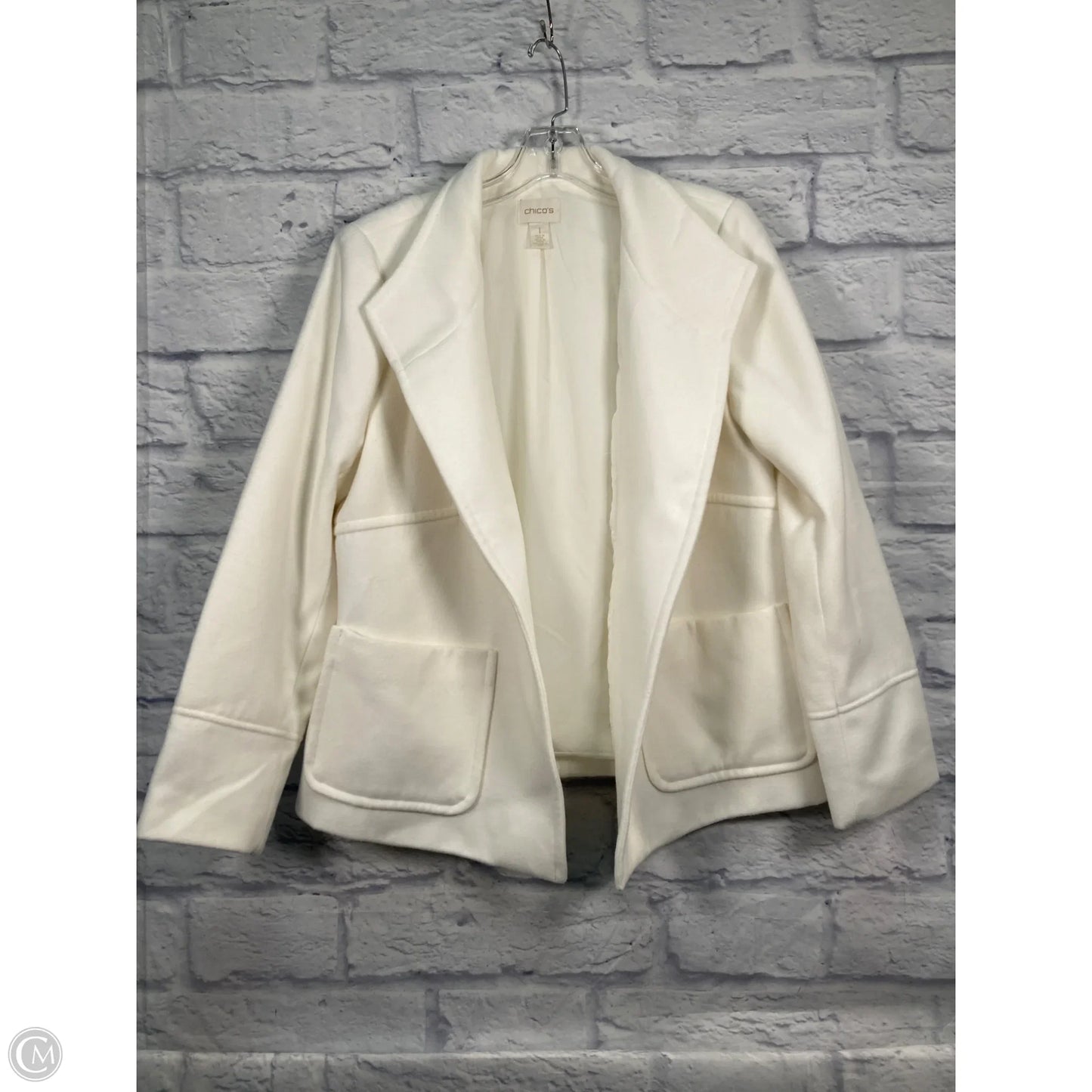 Jacket Other By Chicos In Cream, Size: M