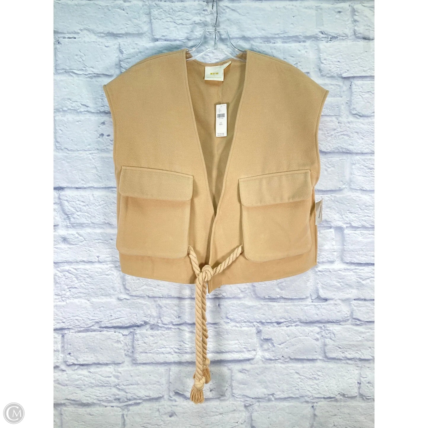 Vest Other By Maeve In Brown, Size: Osfm
