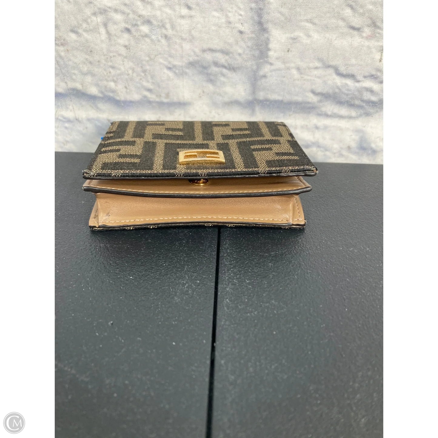 Wallet Luxury Designer By Fendi, Size: Small