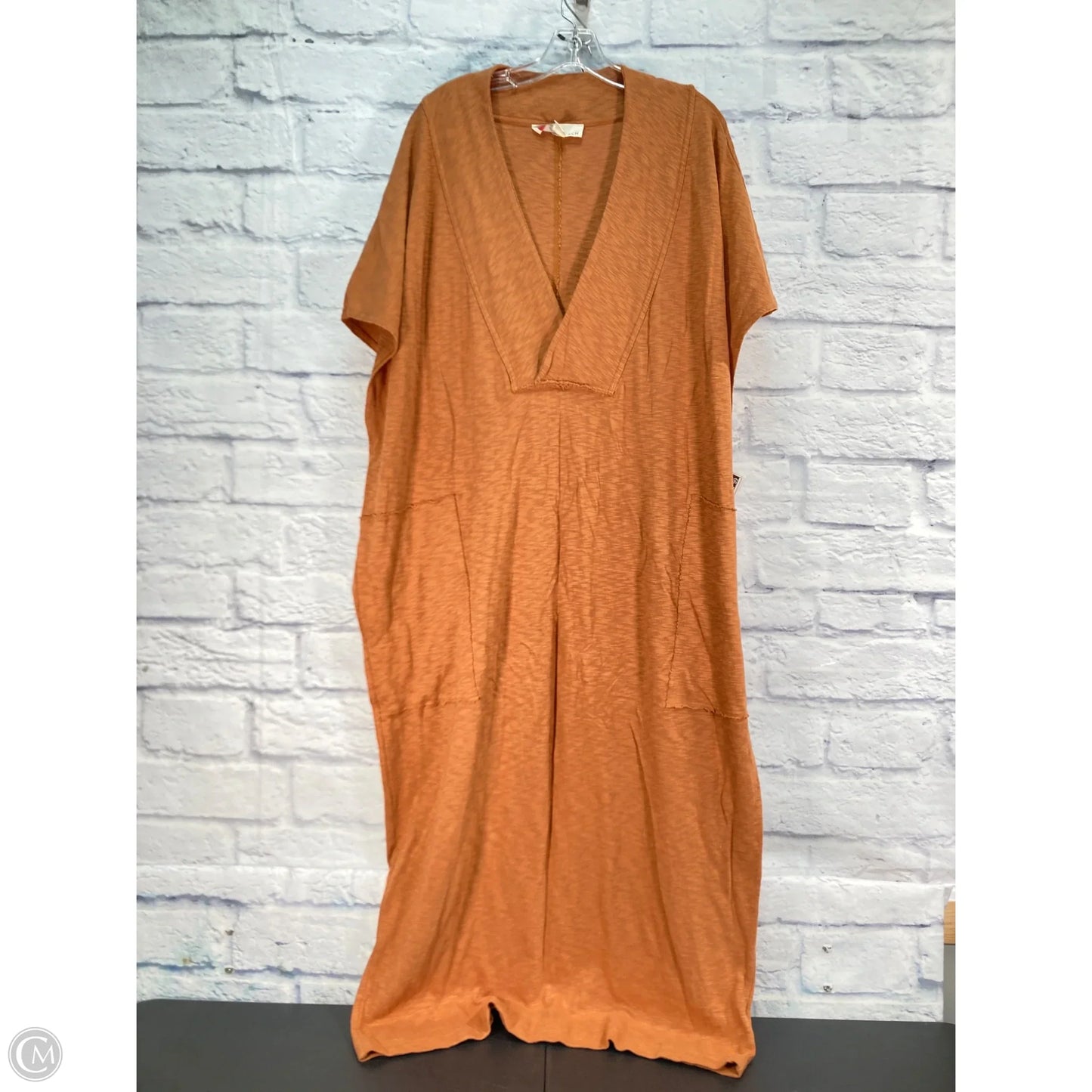 Dress Casual Maxi By Free People In Orange, Size: Xl