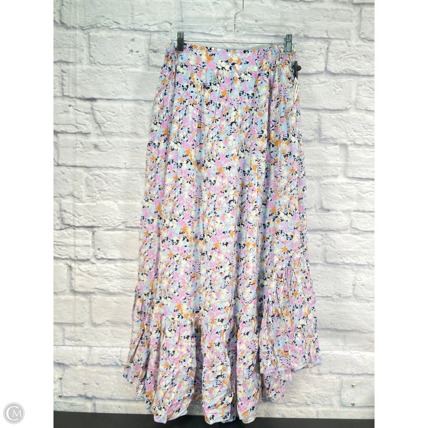 Skirt Set 2pc By Free People In Blue & Pink, Size: Xl