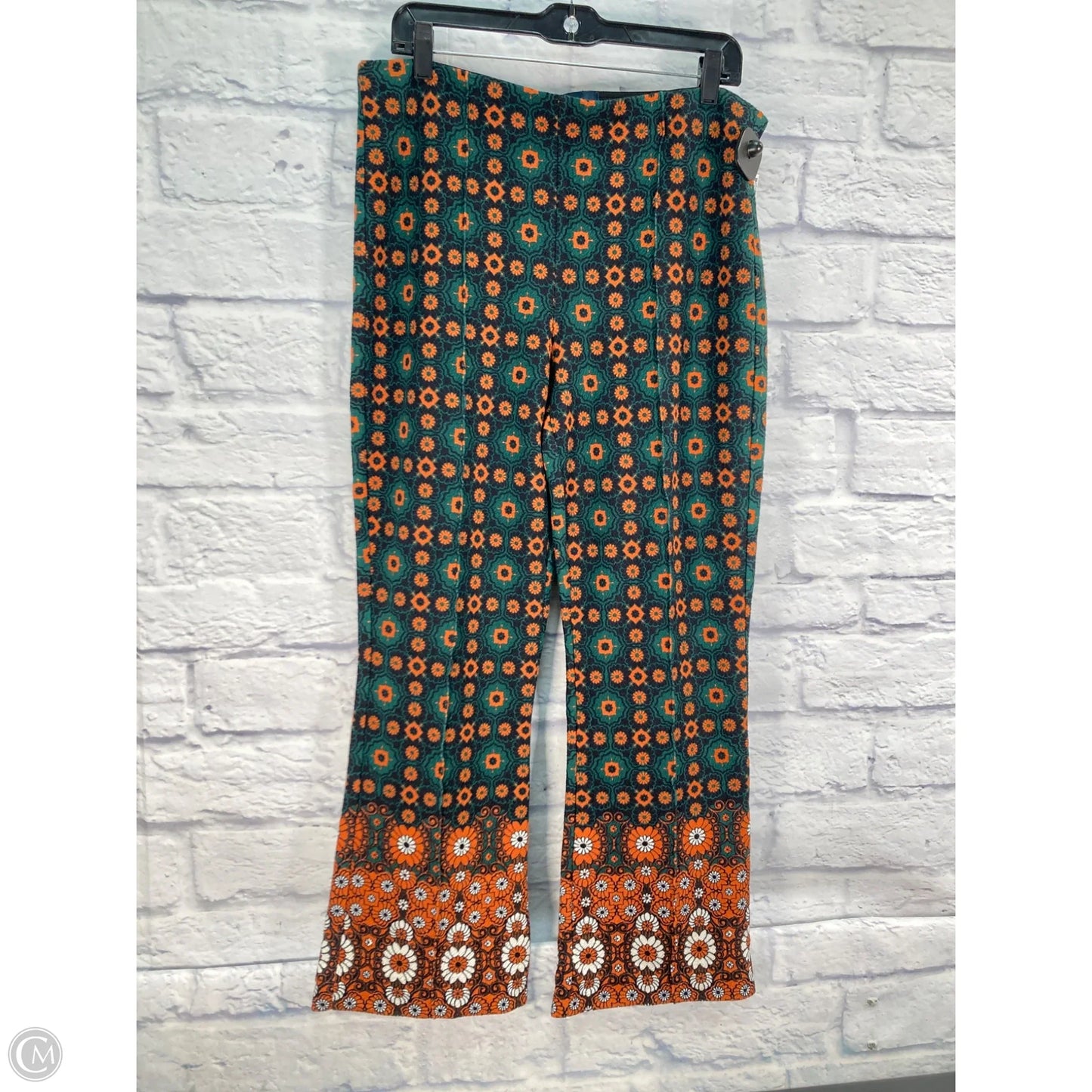Pants Other By Maeve In Green & Orange, Size: L
