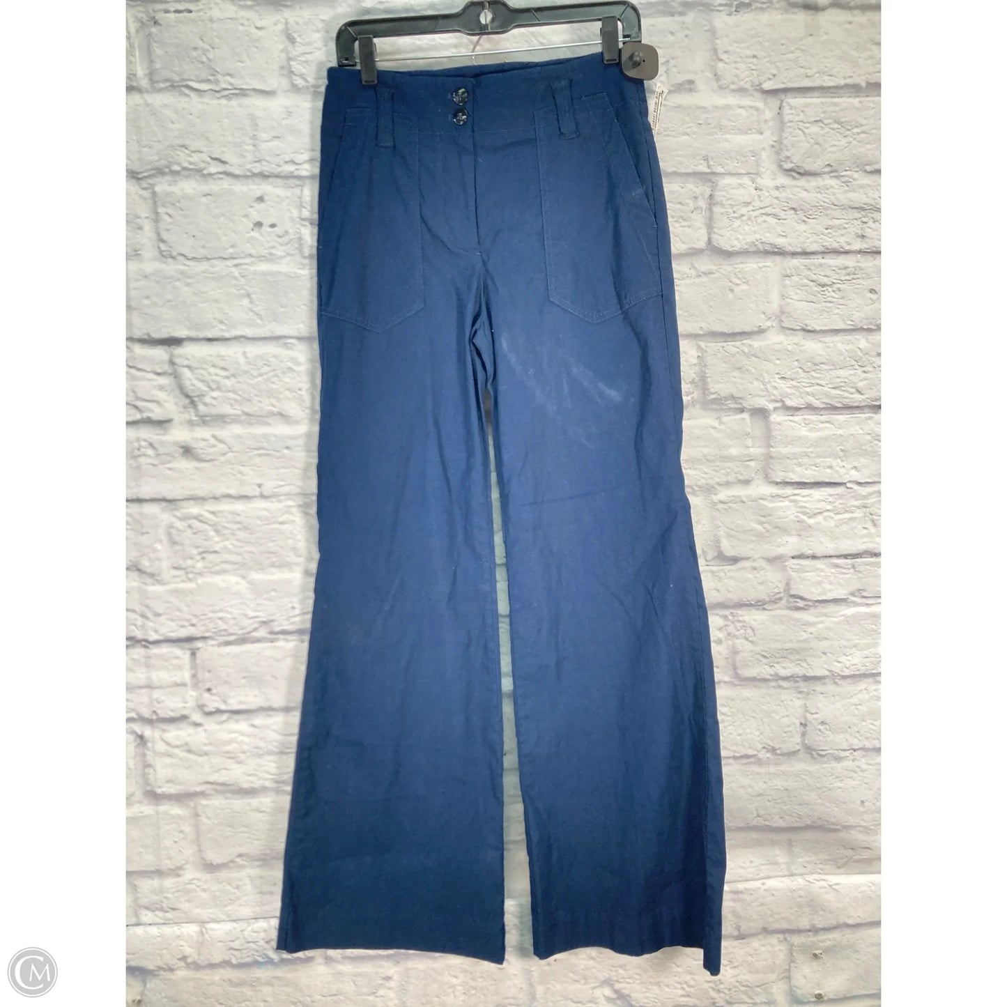 Pants Wide Leg By Maeve In Navy, Size: 6