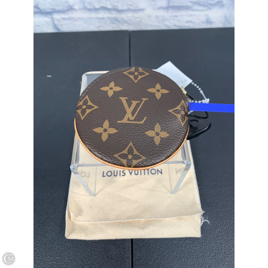 Coin Purse Luxury Designer By Louis Vuitton, Size: Small