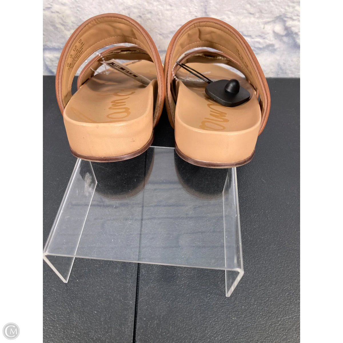 Sandals Flats By Sam Edelman In Brown & Tan, Size: 7.5