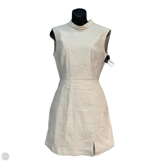 Dress Casual Short By Anthropologie In Beige, Size: Xs