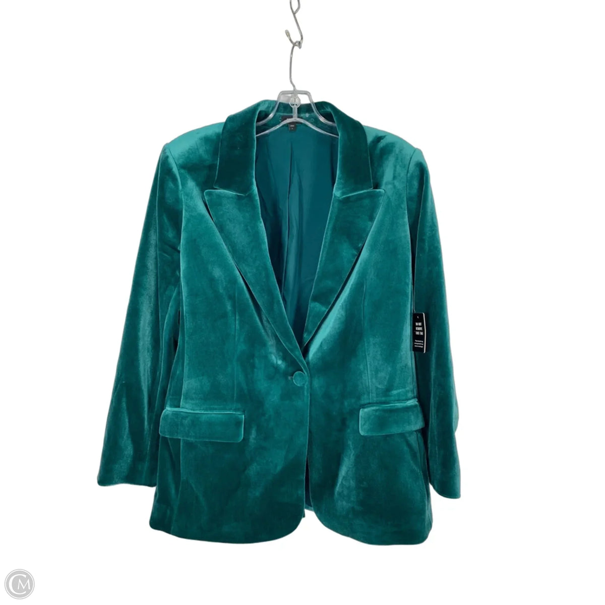 Blazer By Express In Teal, Size: L