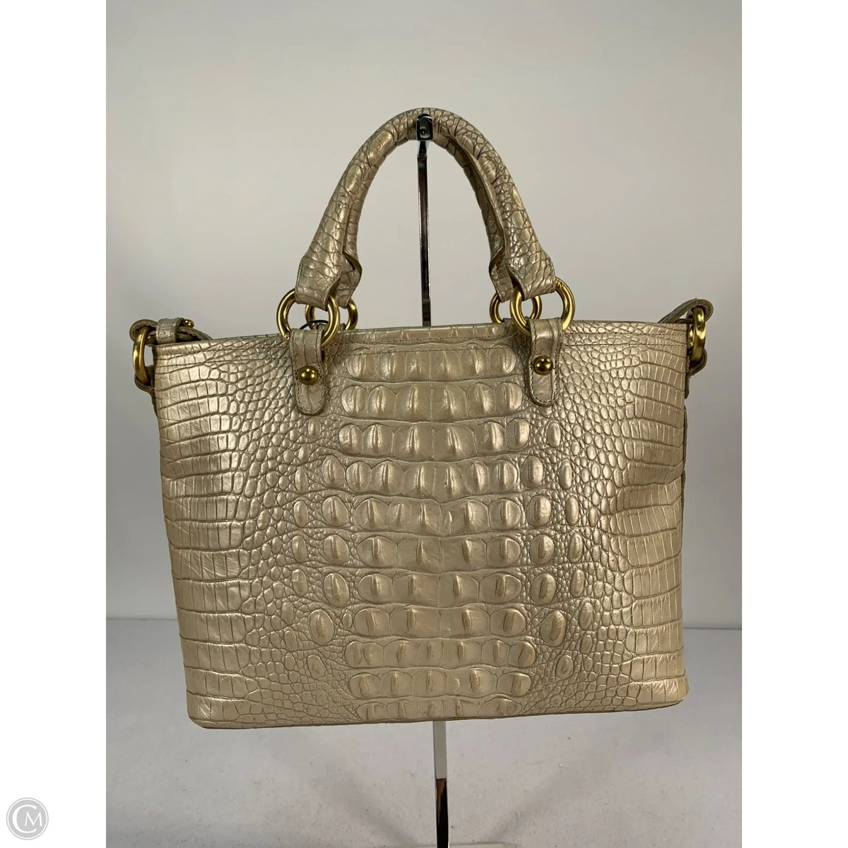 Handbag Designer By Brahmin, Size: Medium