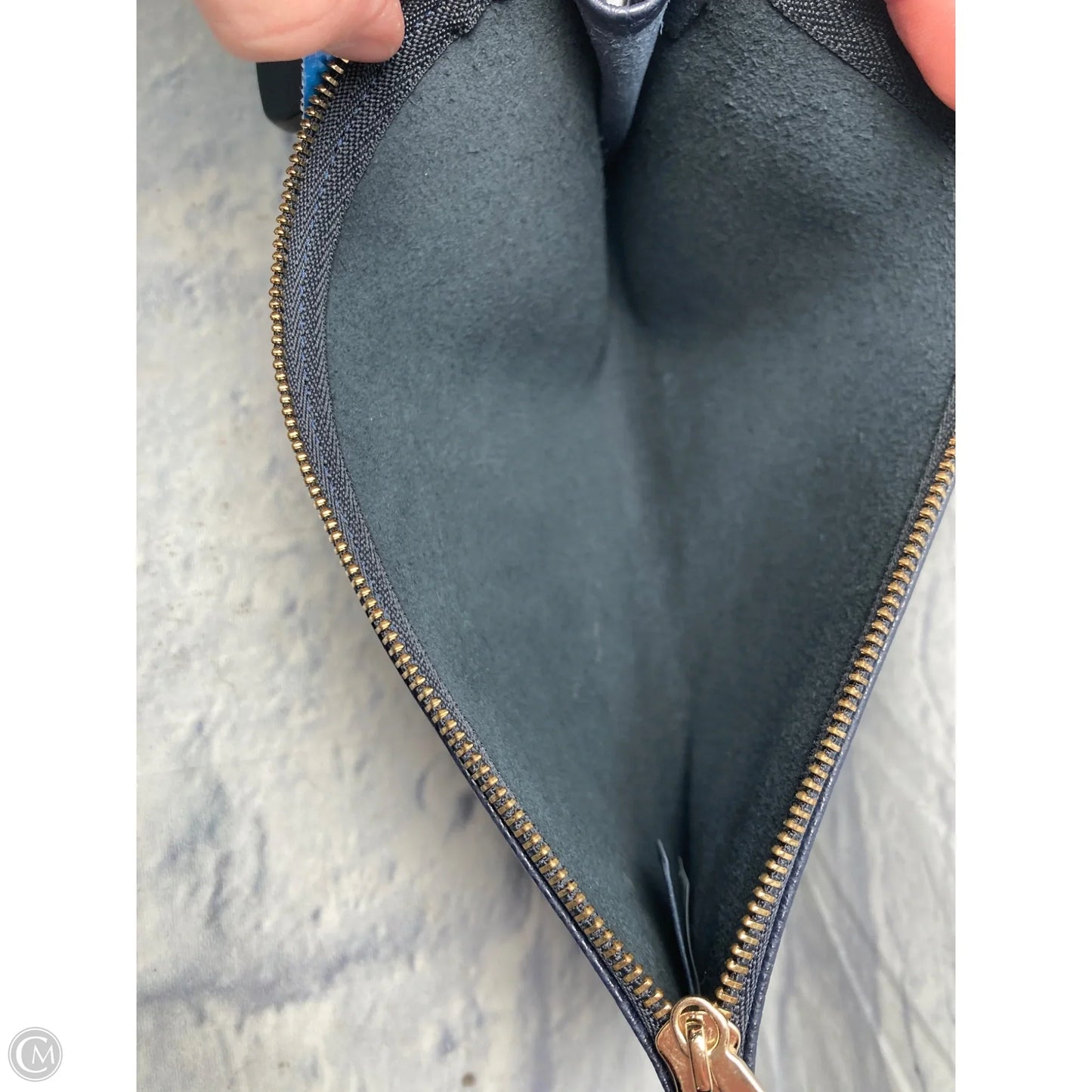 Makeup Bag Designer By Longchamp, Size: Large