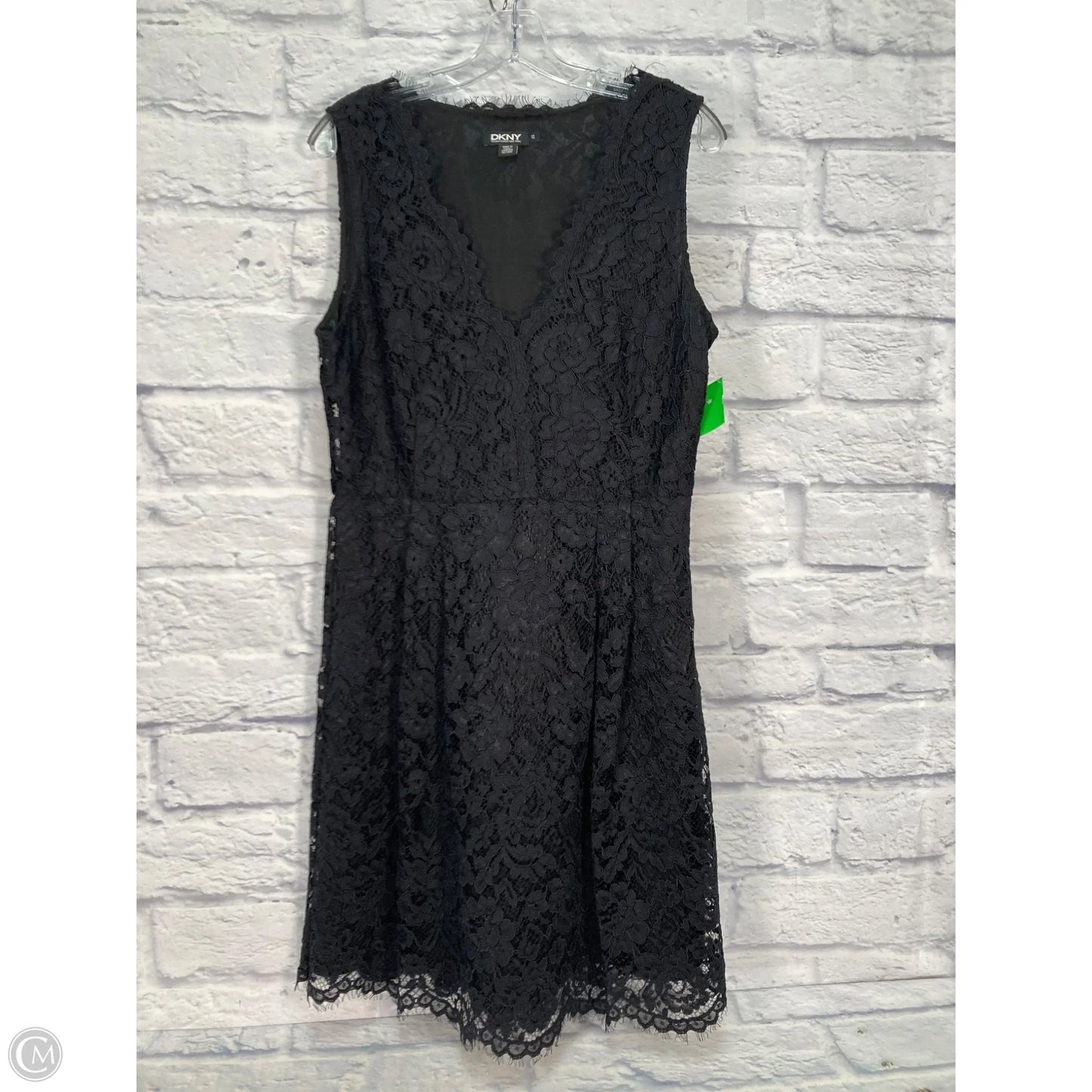Dress Party Short By Dkny In Black, Size: L