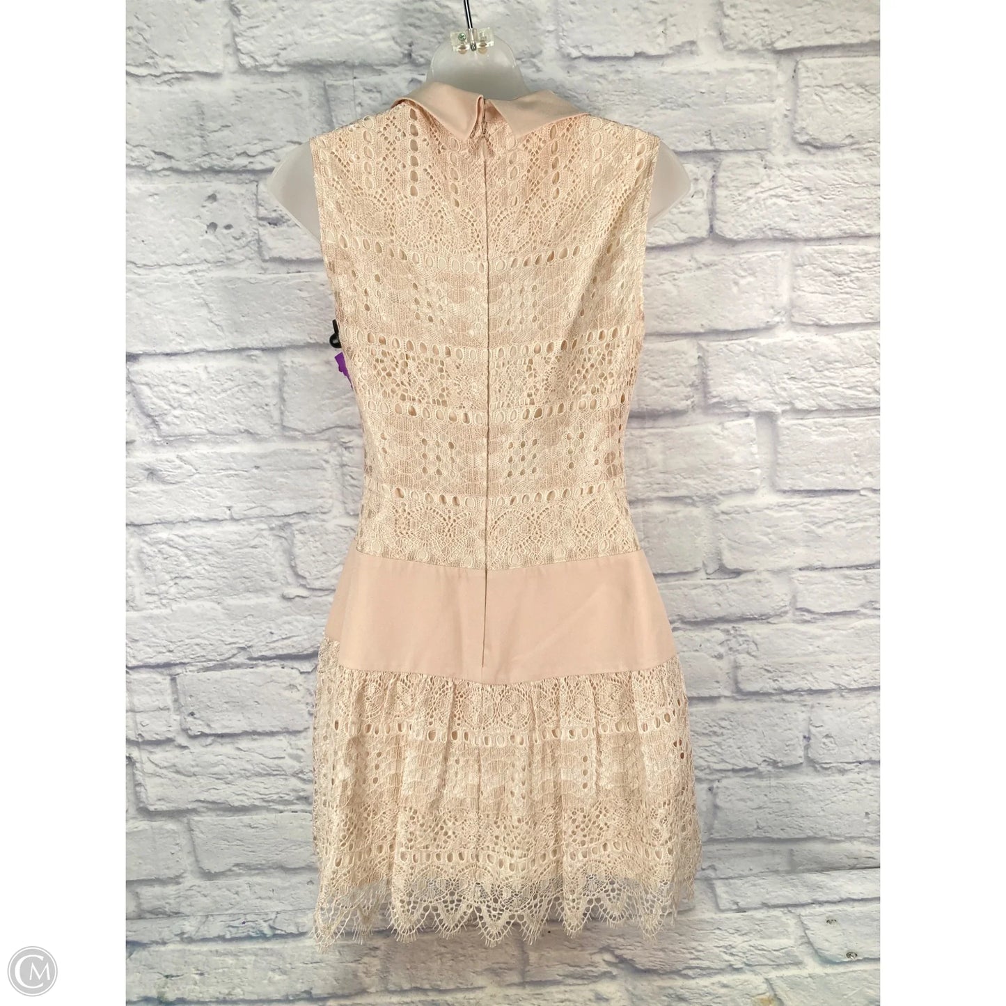 Dress Party Short By Bcbgmaxazria In Tan, Size: Xs