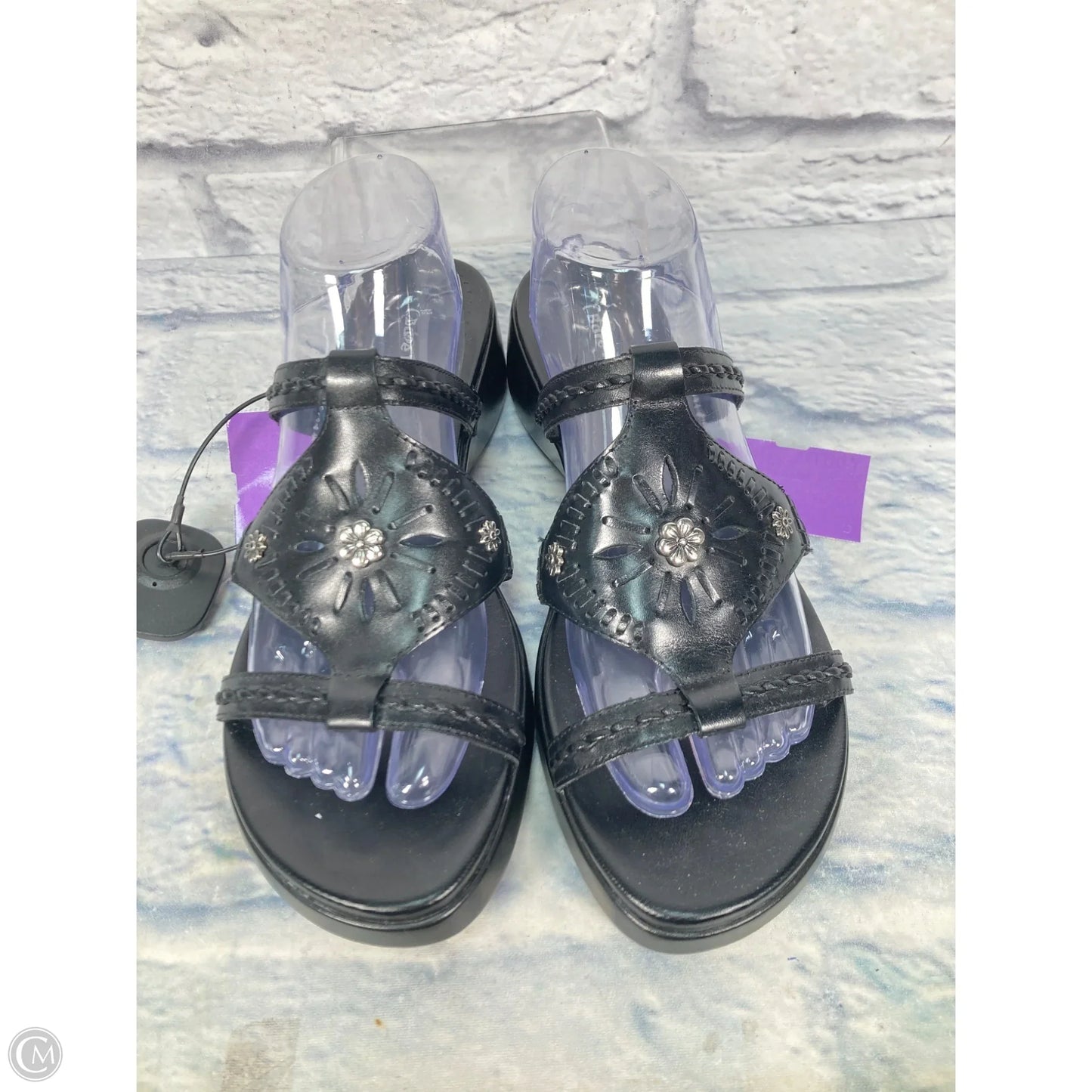 Sandals Heels Platform By Bare Traps In Black, Size: 10