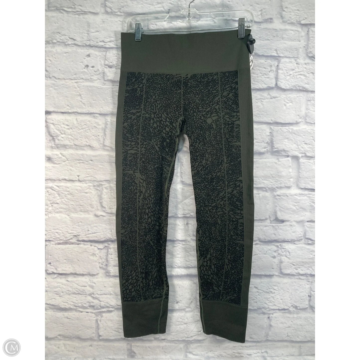Athletic Leggings By Lululemon In Green, Size: M