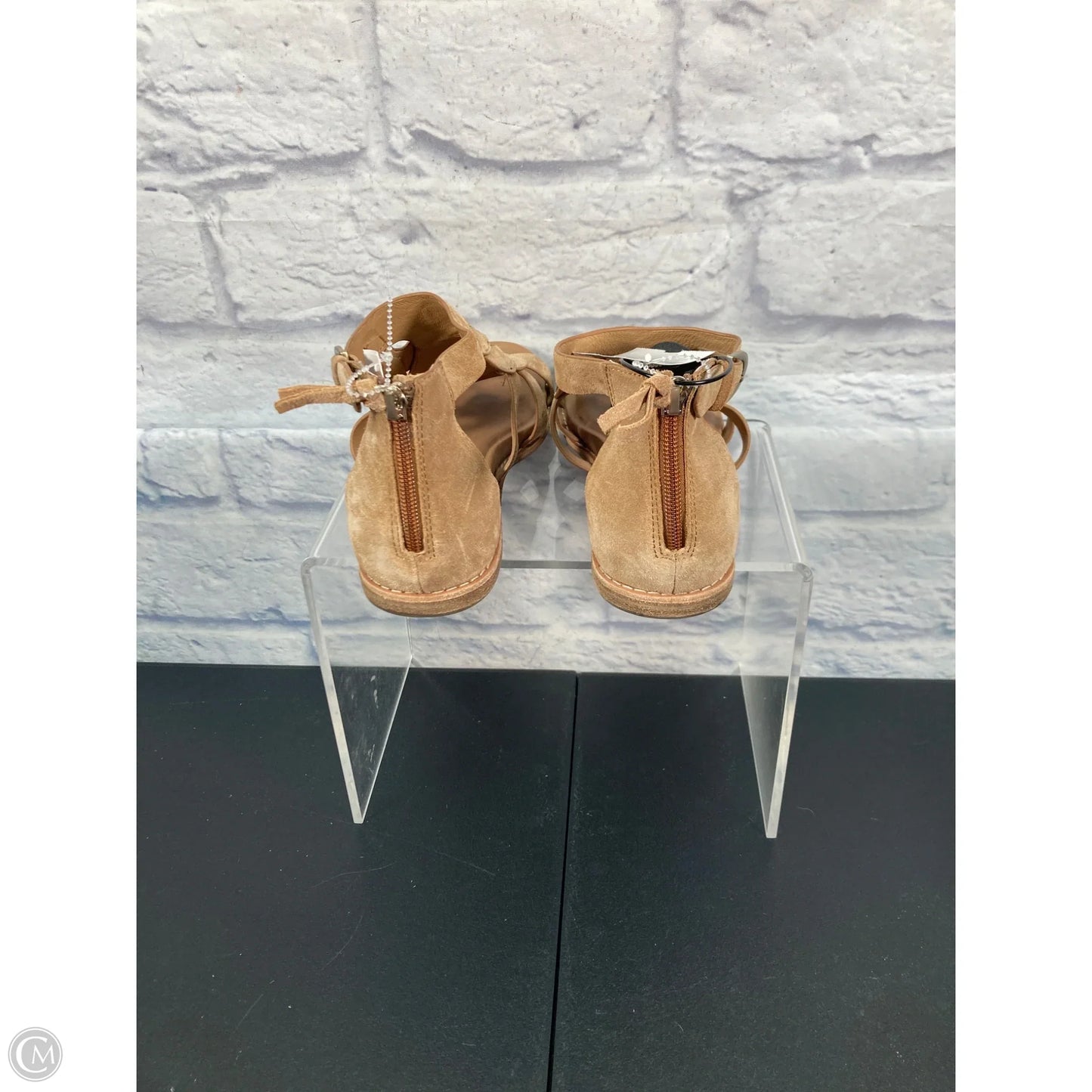 Sandals Flats By Sofft In Tan, Size: 8