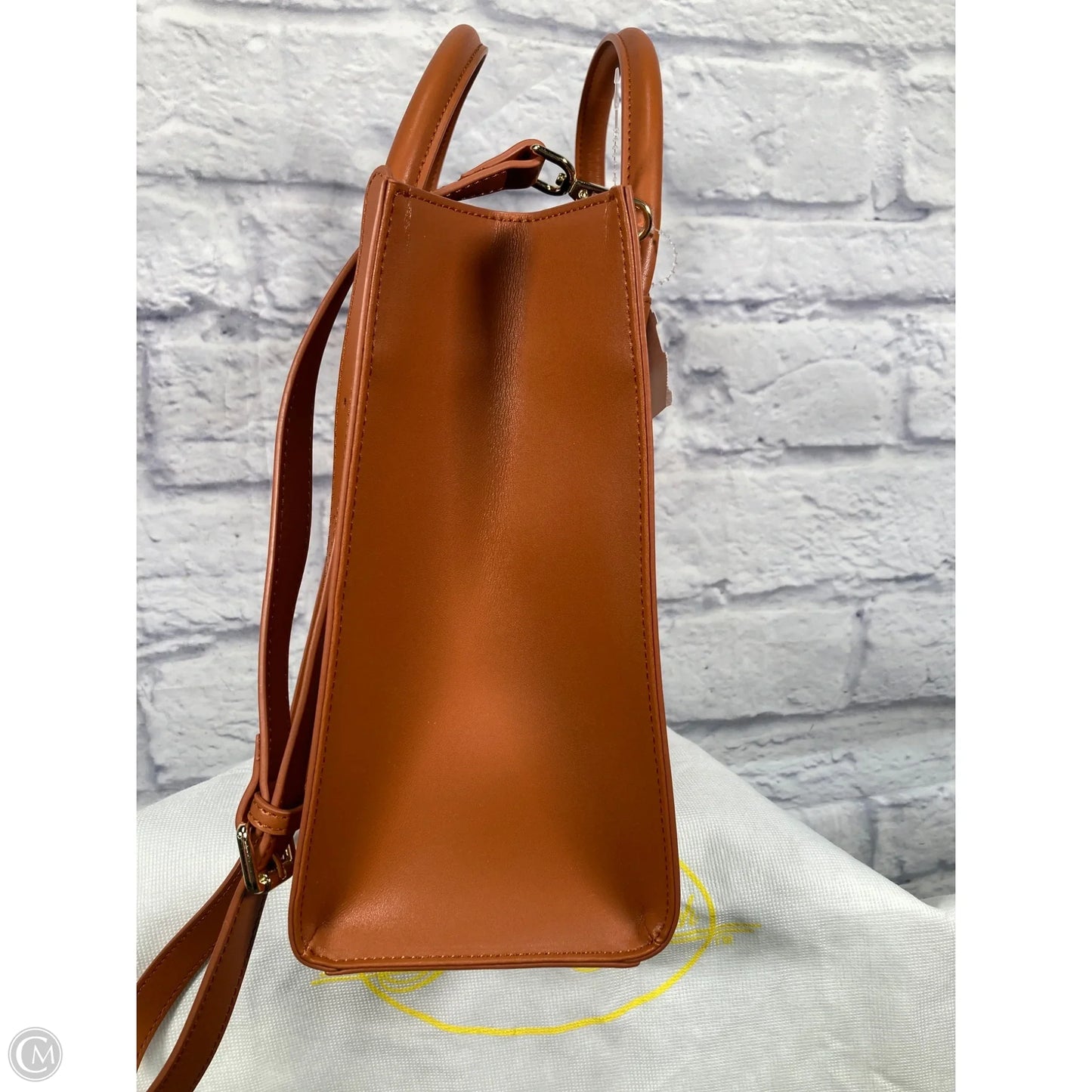 Handbag Leather By Clothes Mentor, Size: Large