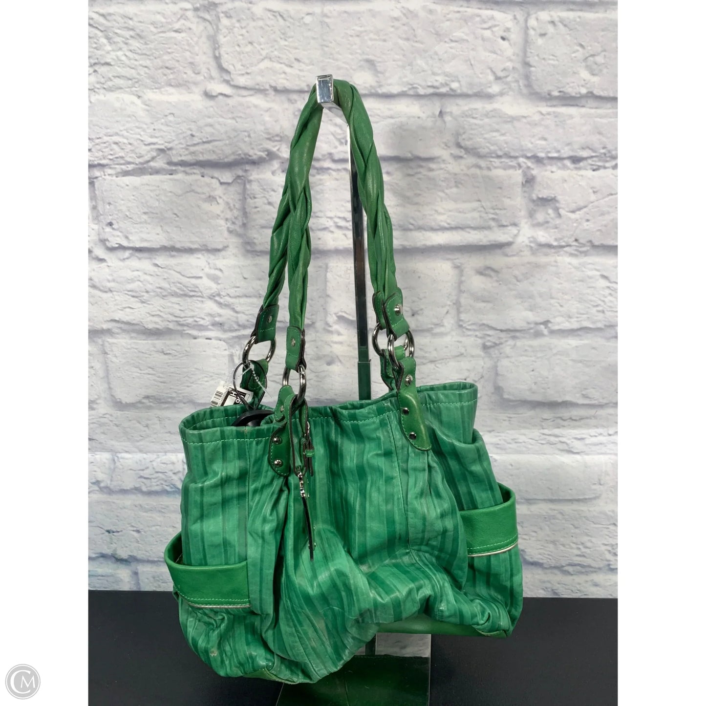 Handbag Leather By B. Makowsky, Size: Small