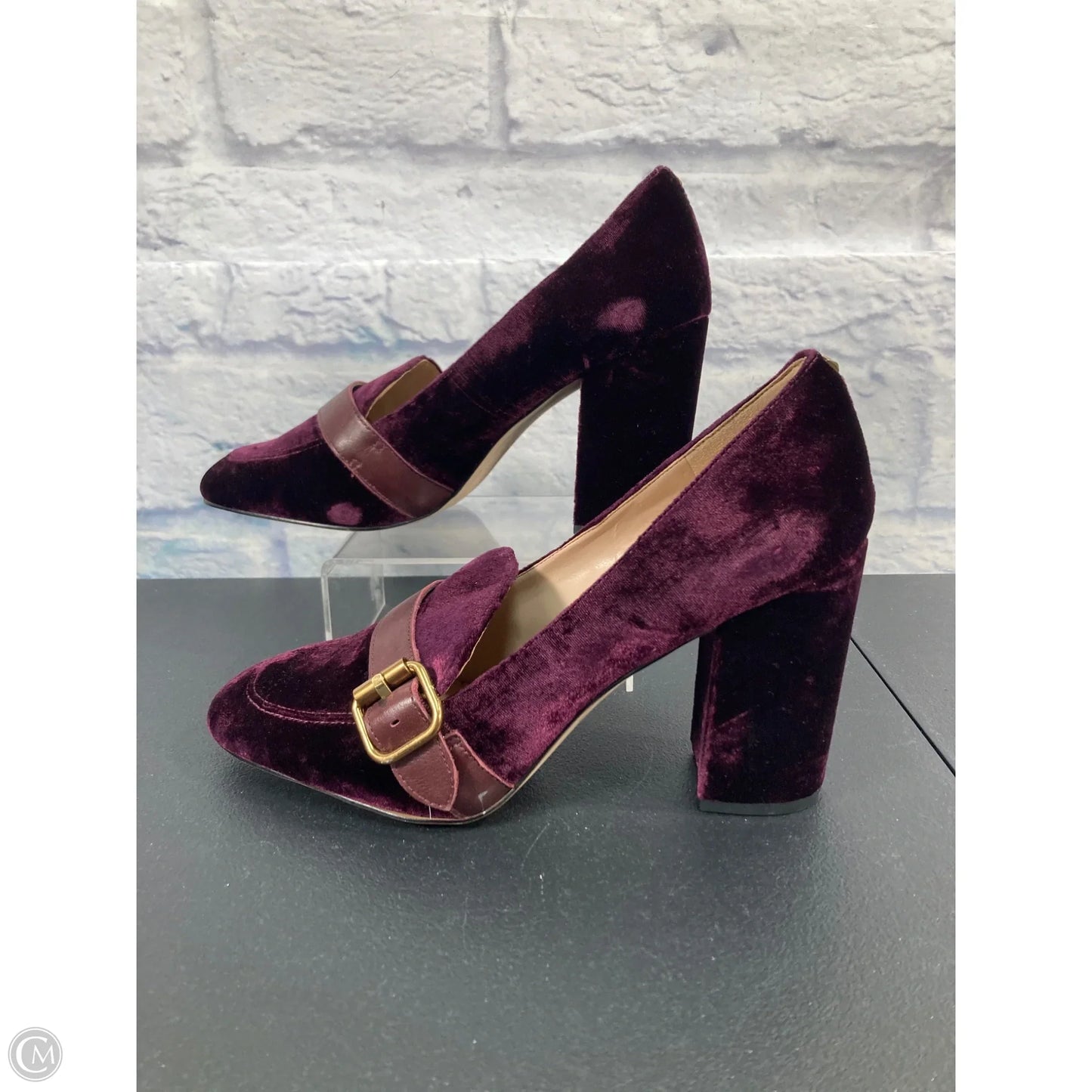 Shoes Heels Block By Sam Edelman In Purple, Size: 8