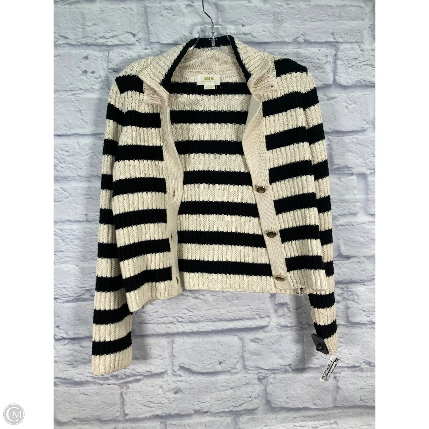 Sweater Cardigan By Maeve In White, Size: Xs