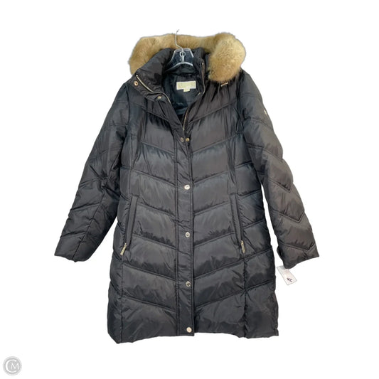 Coat Puffer & Quilted By Michael By Michael Kors In Black, Size: L