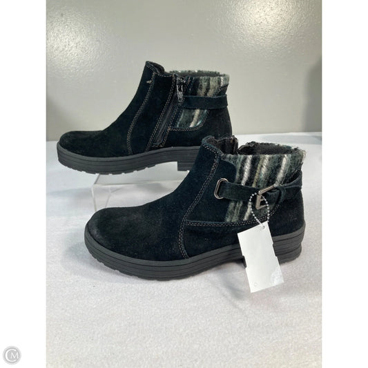 Boots Ankle Flats By Earth Origins In Black, Size: 7