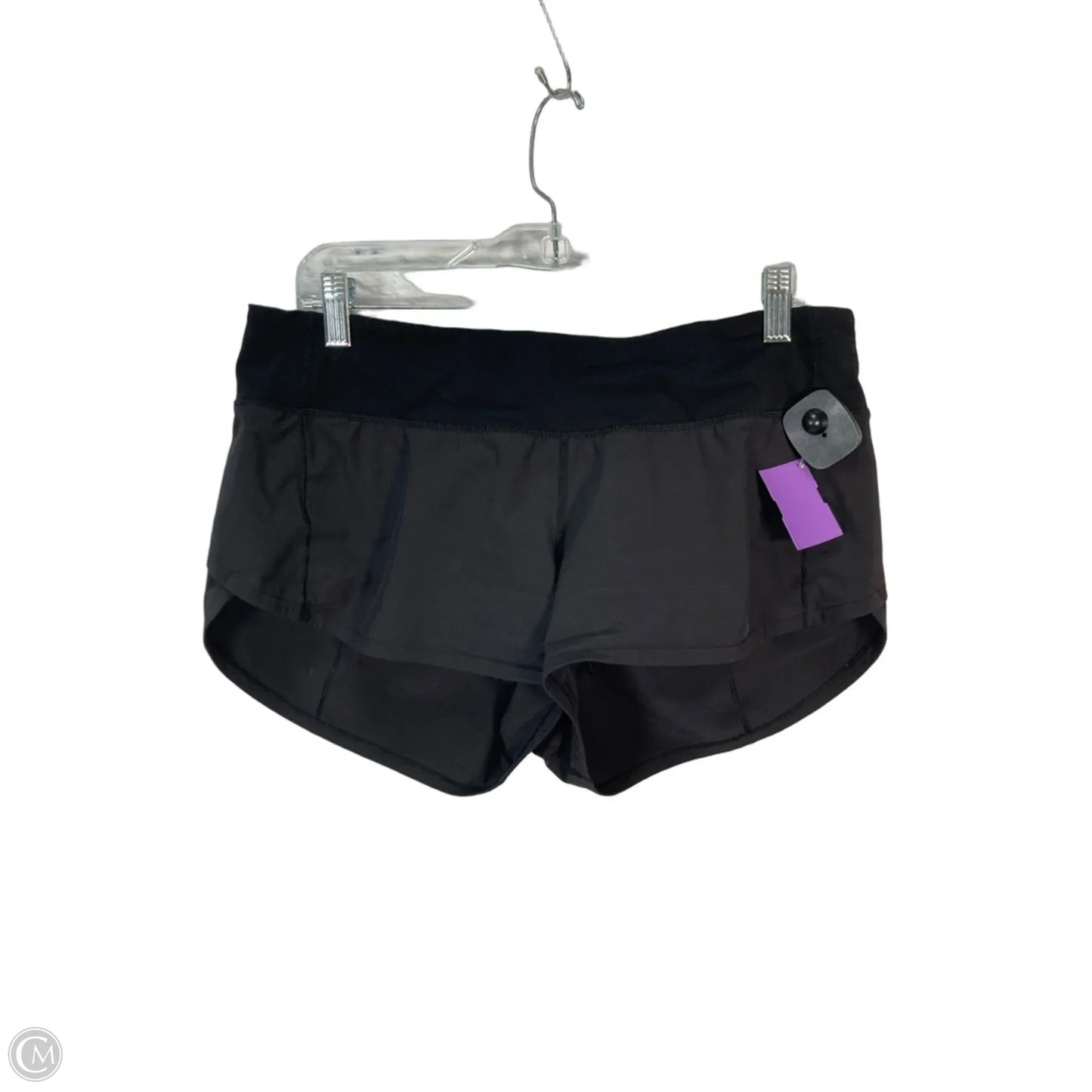 Athletic Shorts By Lululemon In Black, Size: 8