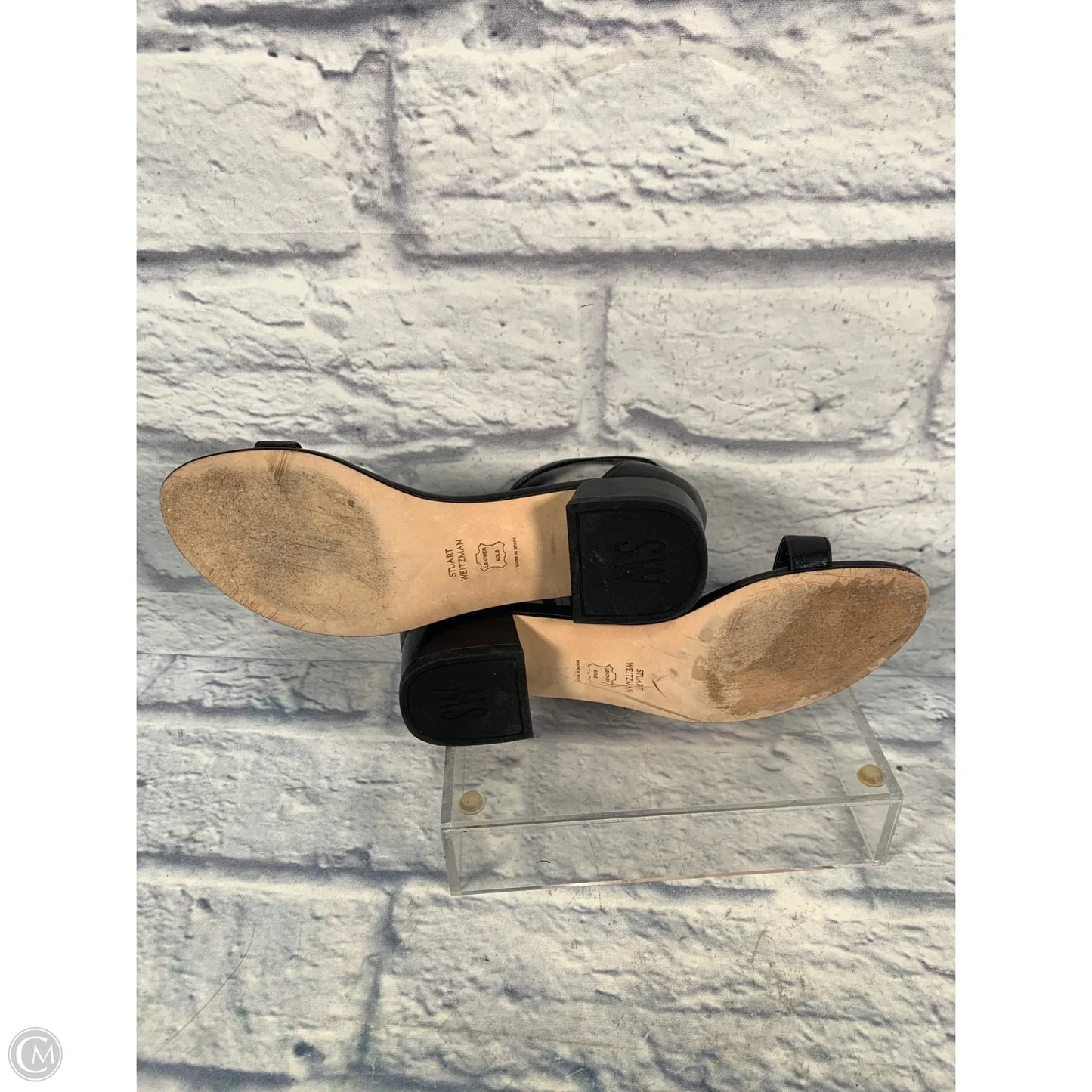 Shoes Designer By Stuart Weitzman In Black, Size: 7.5