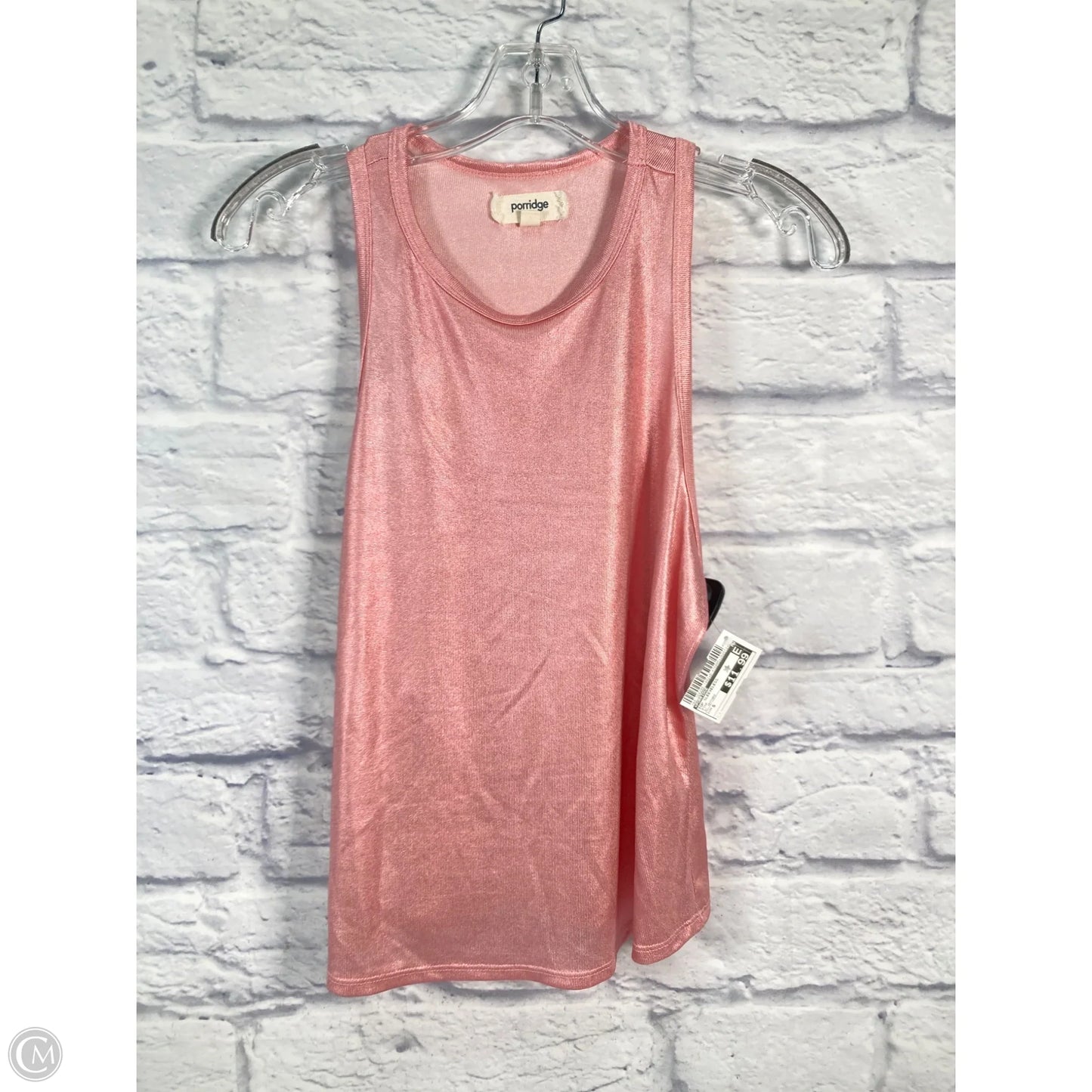 Top Sleeveless By Porridge In Pink, Size: S