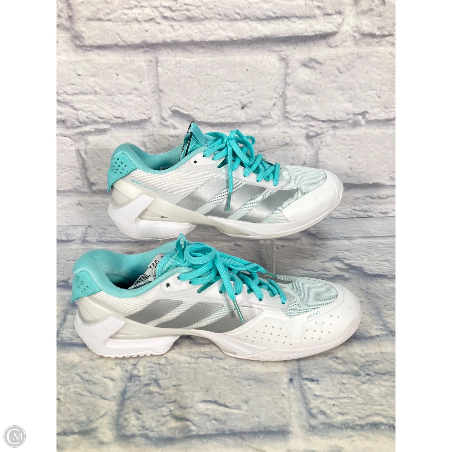 Shoes Sneakers By Adidas In Blue & White, Size: 8.5