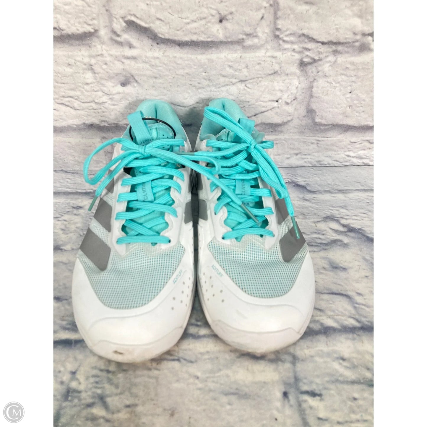Shoes Sneakers By Adidas In Blue & White, Size: 8.5
