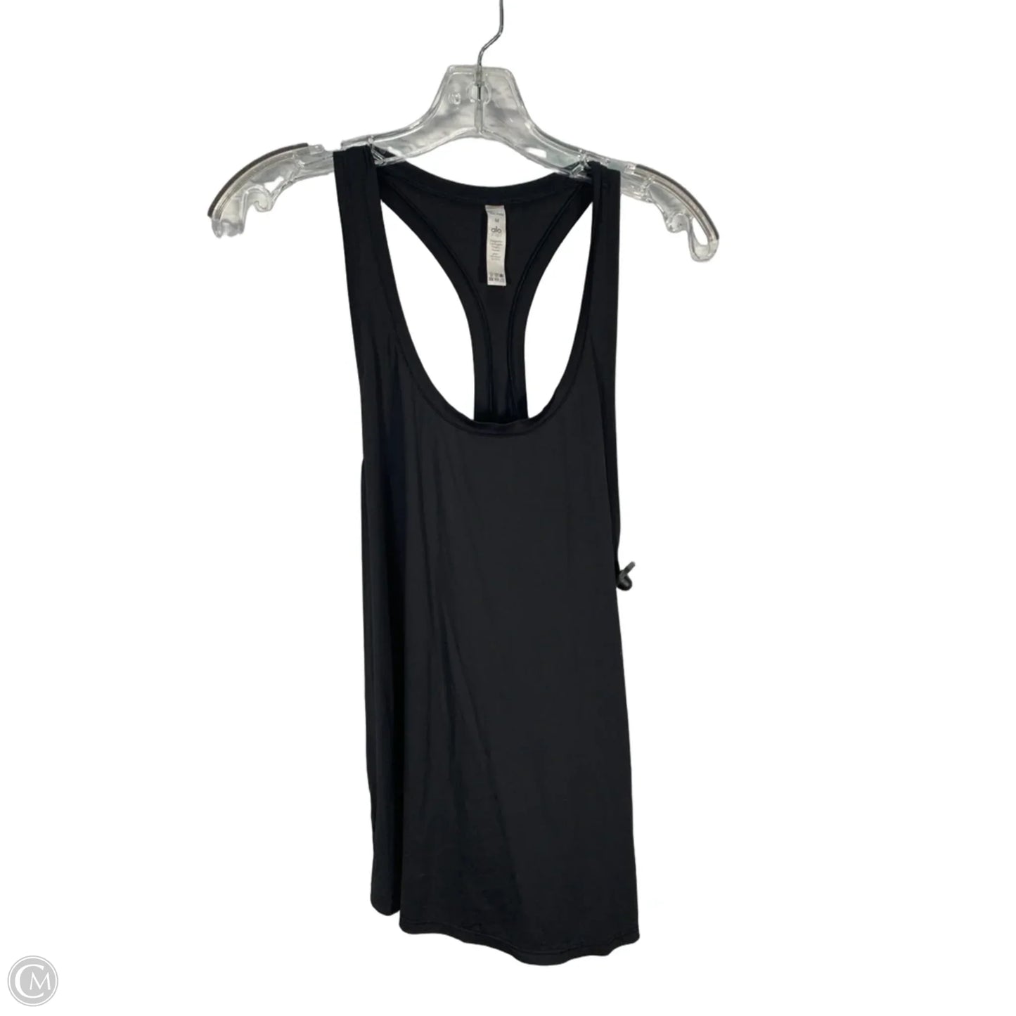 Athletic Tank Top By Alo In Black, Size: M