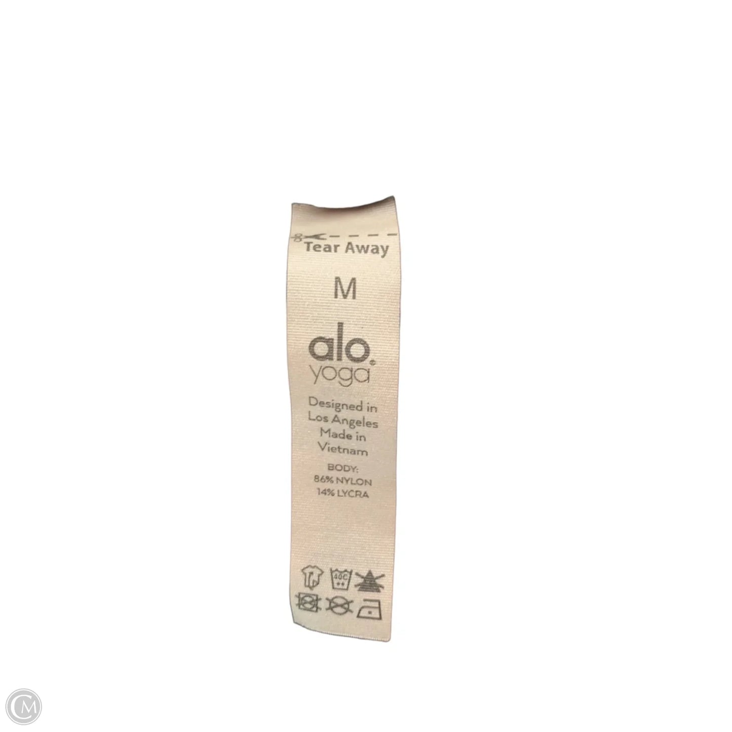 Athletic Tank Top By Alo In Black, Size: M