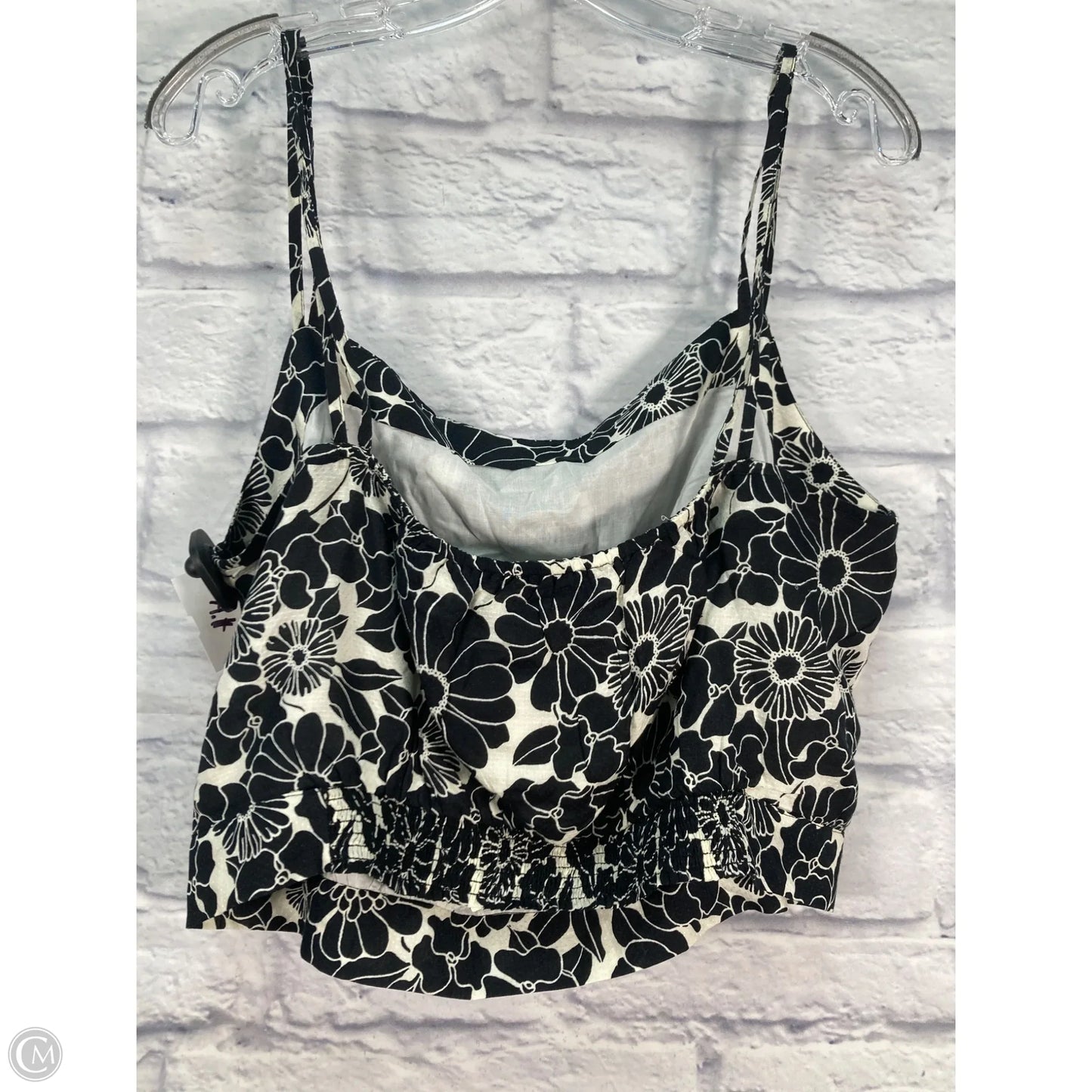 Top Sleeveless By Anthropologie In Black & Cream, Size: Xl
