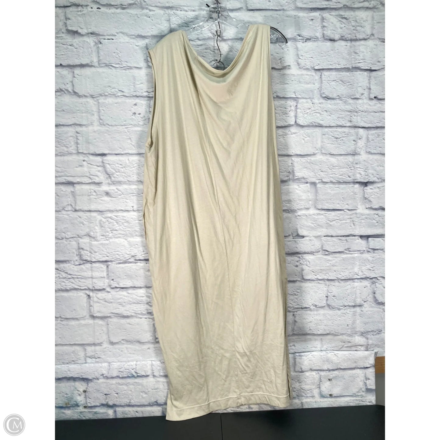 Dress Casual Maxi By Free People In Cream, Size: L