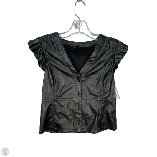 Top Sleeveless By Current Air In Black, Size: S