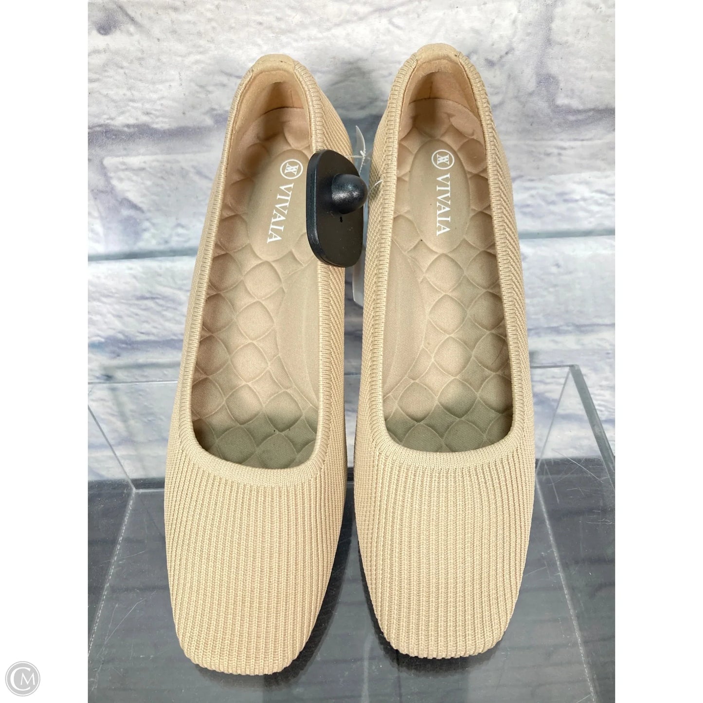 Shoes Heels Block By Vivaia In Tan, Size: 8