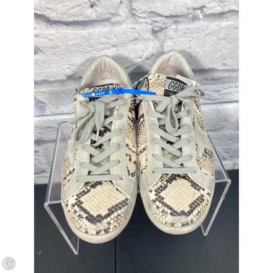 Shoes Luxury Designer By Golden Goose In Snakeskin Print, Size: 10