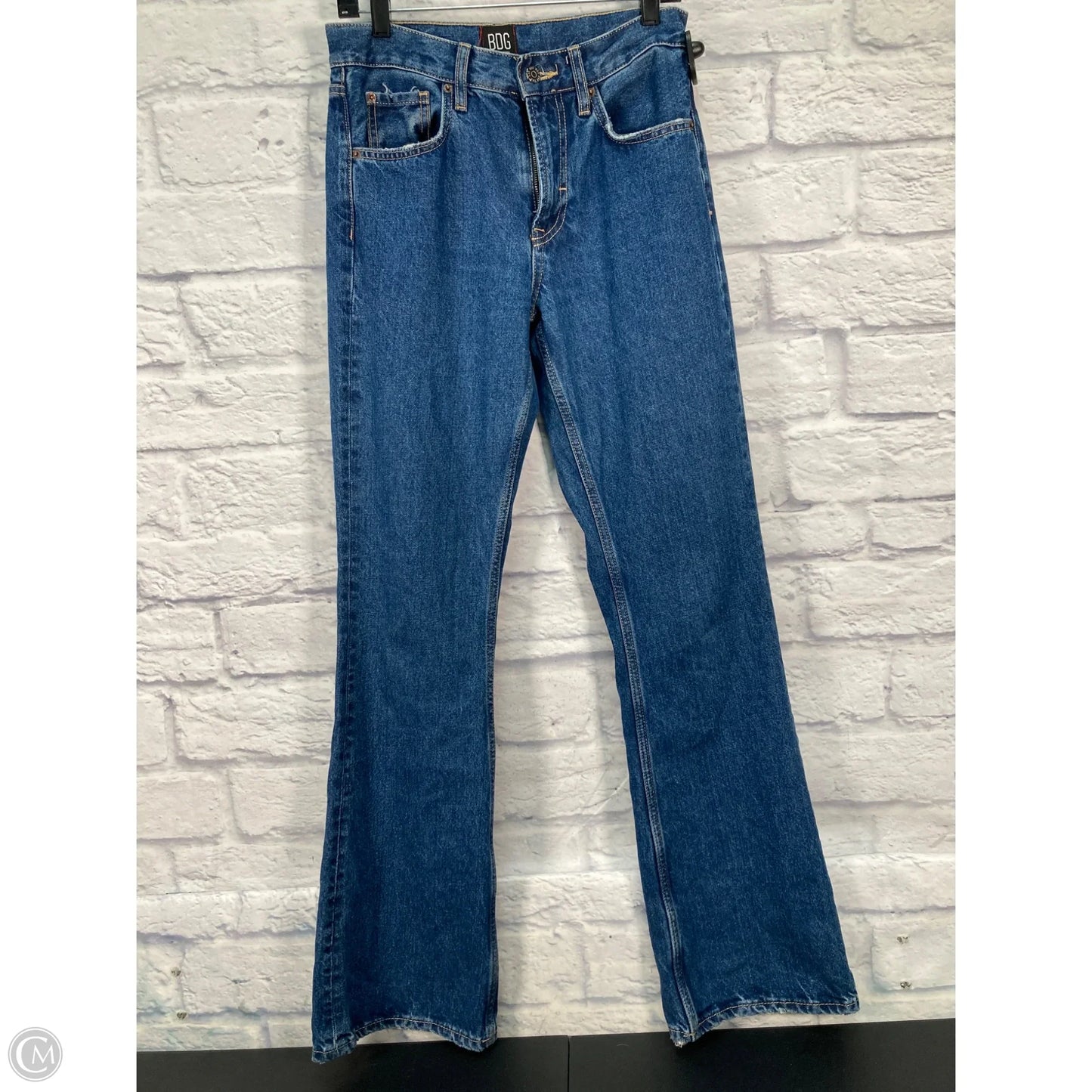 Jeans Boot Cut By Bdg In Blue Denim, Size: 4