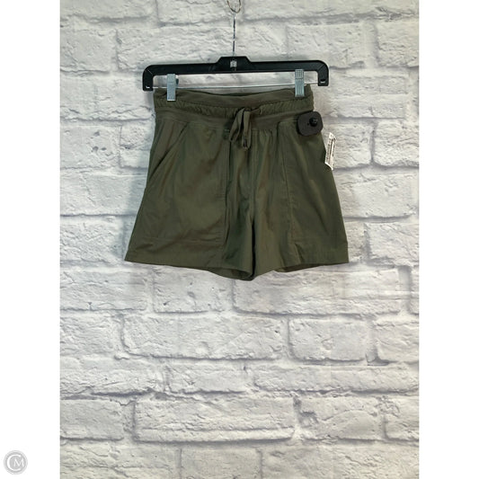 Athletic Shorts By Lululemon In Green, Size: 2