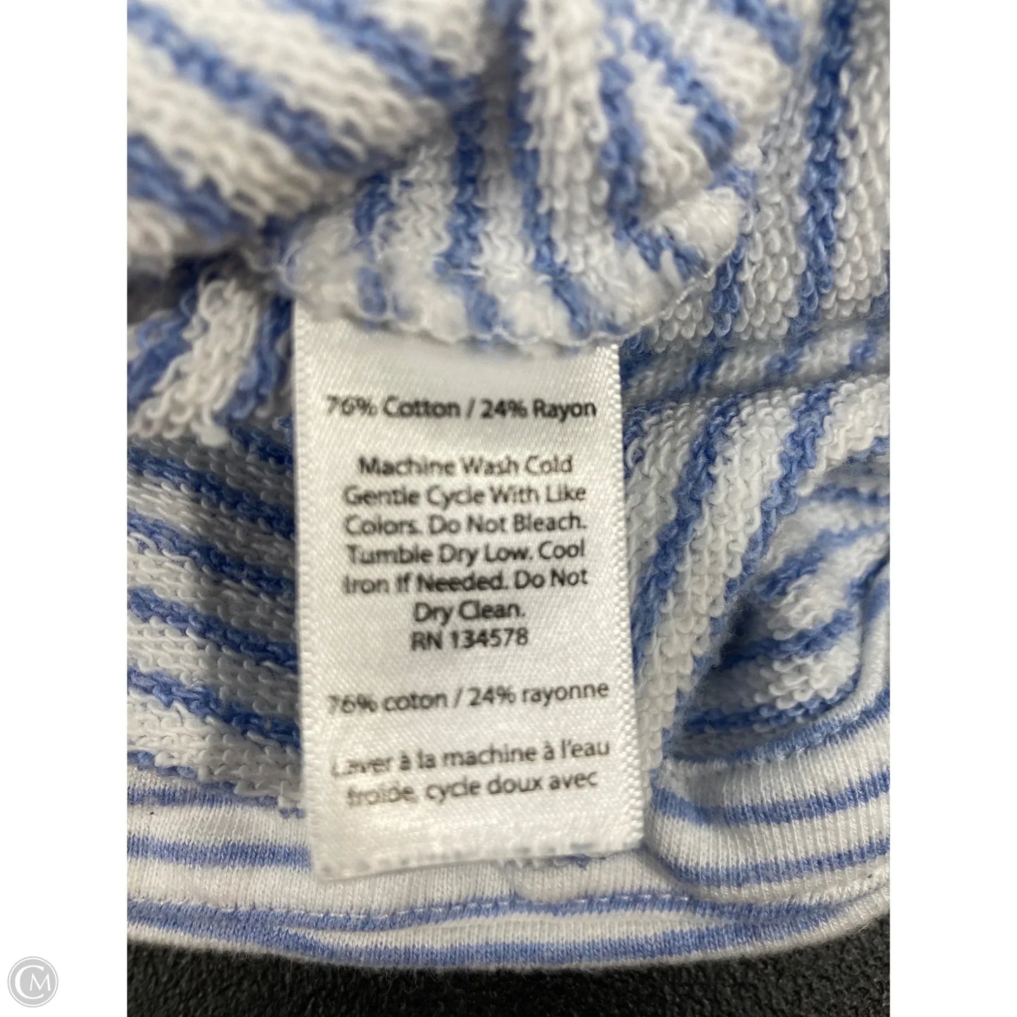 Lounge Set Pants By Vineyard Vines In Blue & White, Size: Xs