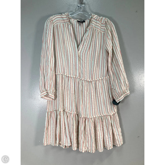 Dress Casual Short By Paige In Cream & Red, Size: S