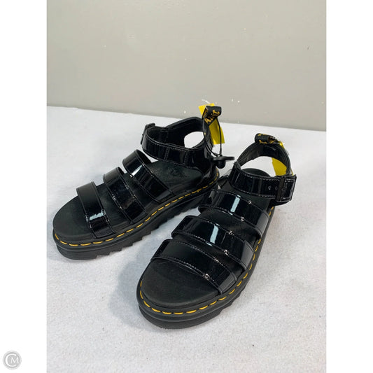 Sandals Designer By Dr Martens In Black, Size: 8